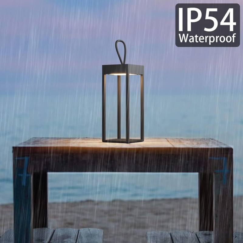 IP54 Aluminum USB Rechargeable Desk Lamp